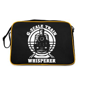 Model railway gauge G garden railway - Retro Bag - black/gold - Back