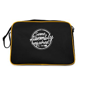 Amputation - Retro Bag - black/gold - Back