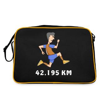 JOG - Retro Bag - black/gold - Back