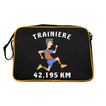 JOG - Retro Bag - black/gold - Back