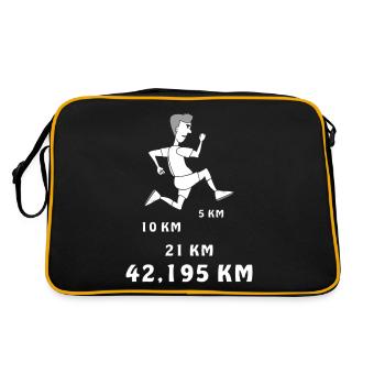 BISHOP - Retro Bag - black/gold - Back