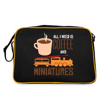 Model making railway model builder - Retro Bag - black/gold - Back