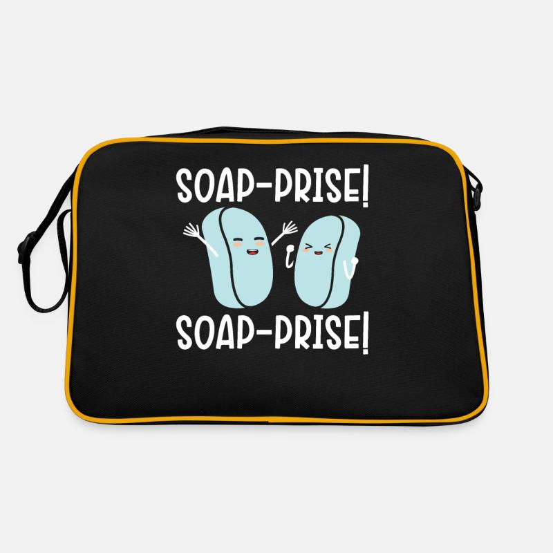 Perle de savon! Perle de savon! Savonnage savon orge Sac Retro