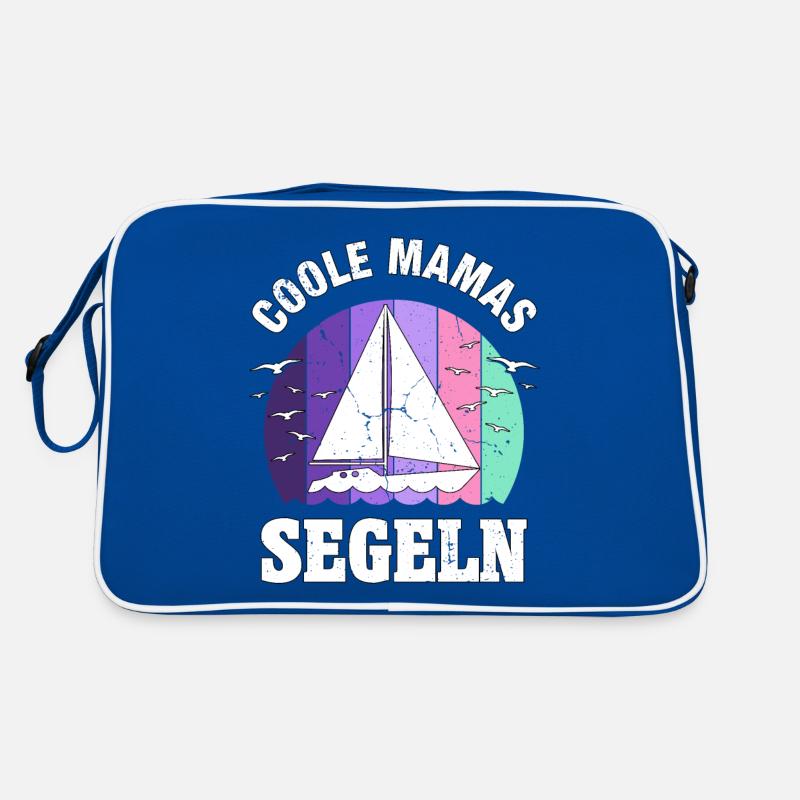 Segeln Segelboot beste Mama Muttertag Geschenk Retro Tasche