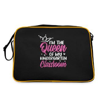 Kindergarten - Retro Bag - black/gold - Back