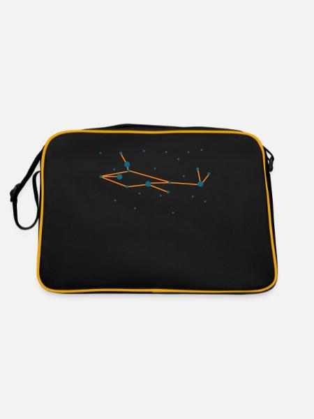 Glider Star Glider - Sac Retro - noir/or - Dos