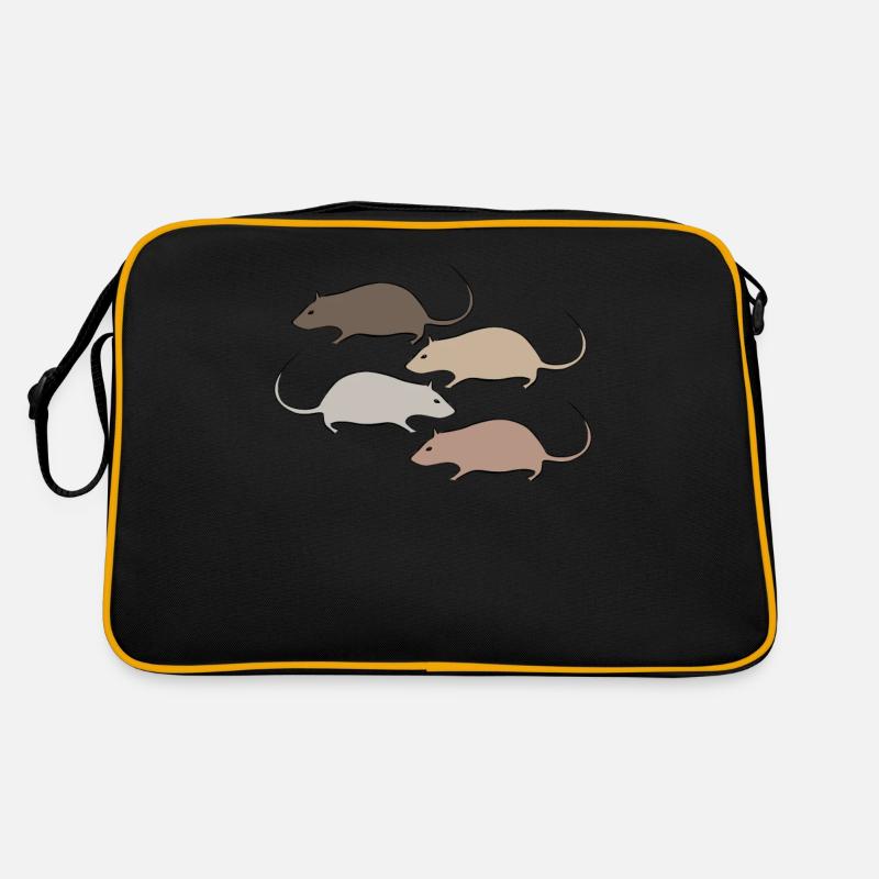 Mouse Rat Rats Mice Retro Bag