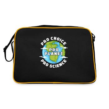 Changement climatique - Sac Retro - noir/or - Dos