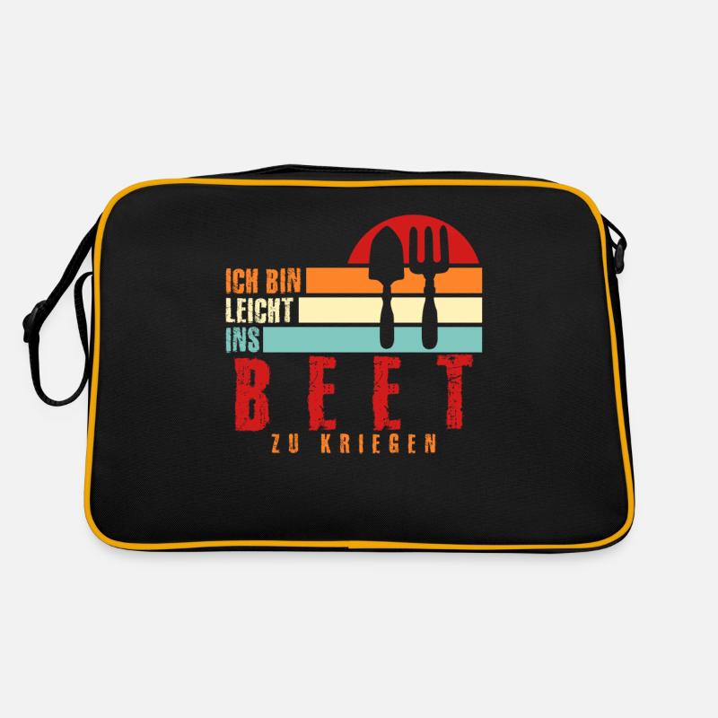 Garten Galabau Gärtner Galabauer Retro Tasche