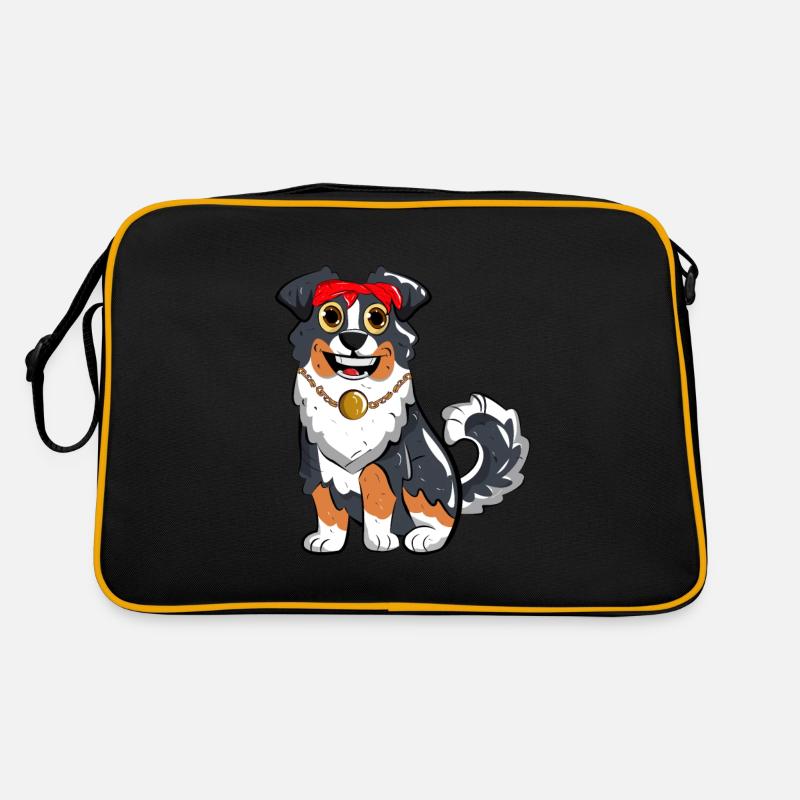 Australian Shepherd Retro Bag