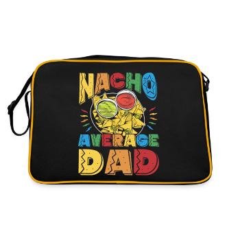 Cinco De Mayo Mexikanische Party Cinco De Mayo - Retro Tasche - Schwarz/Gold - Hinten