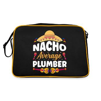 Cinco De Mayo Mexikanische Party Cinco De Mayo - Retro Tasche - Schwarz/Gold - Hinten