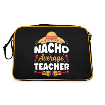 Cinco De Mayo Parti mexicain Cinco De Mayo - Sac Retro - noir/or - Dos