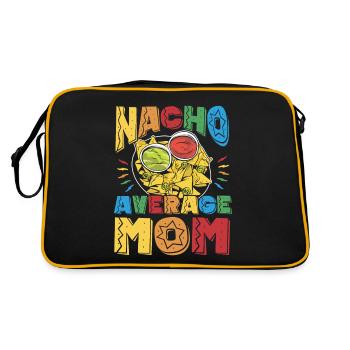 Cinco De Mayo Mexikanische Party Cinco De Mayo - Retro Tasche - Schwarz/Gold - Hinten
