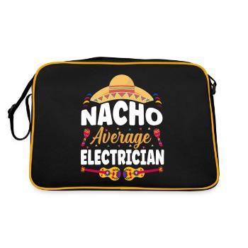 Cinco De Mayo Parti mexicain Cinco De Mayo - Sac Retro - noir/or - Dos