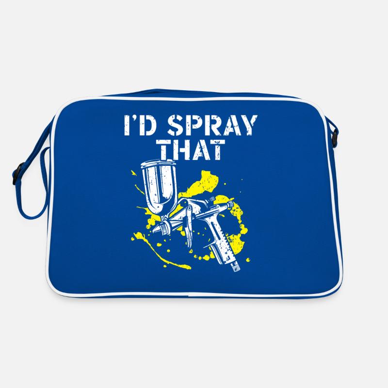 Body painter Someone has to do it Retro Bag