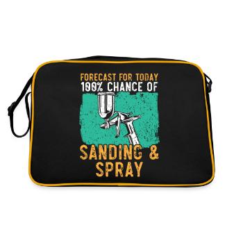 I can't, I have plans in the cabin Karos - Retro Bag - black/gold - Back
