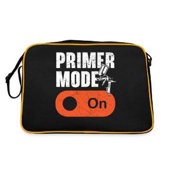 Primer mode in car painting car painter - Retro Bag - black/gold - Back