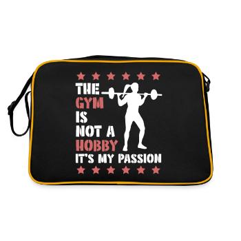 Fitness Sport Gym - Sac Retro - noir/or - Dos