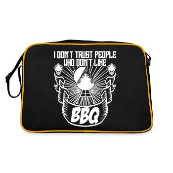 Grilling Grill Kettle Grill Barbecue - Retro Bag - black/gold - Back