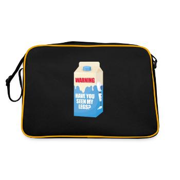 Amputation Amputation Prosthesis Gift - Retro Bag - black/gold - Back