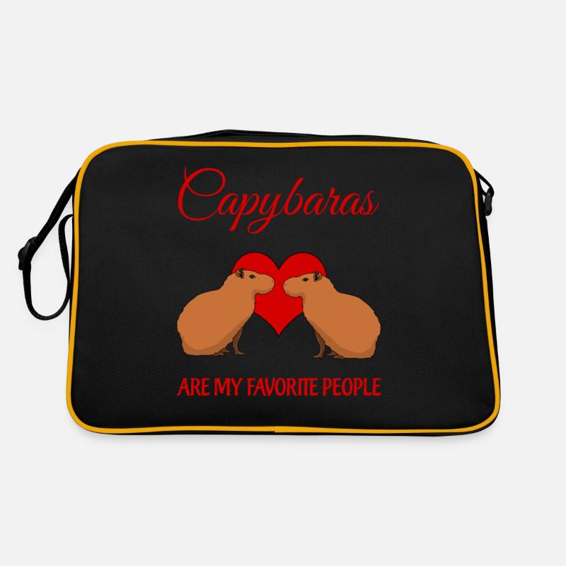 Capybaras Capybara Retro Bag