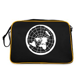 World Maps World Map Globe World Tour - Retro Bag - black/gold - Back
