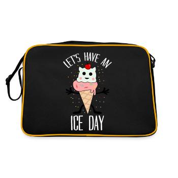 Crème glacée Nice Day Sundae - Sac Retro - noir/or - Dos