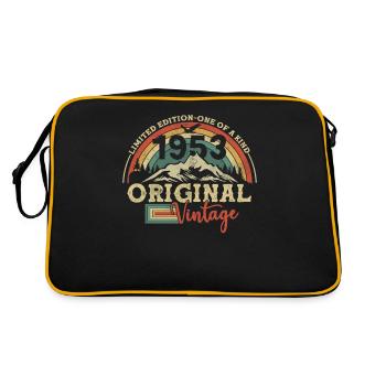 Vintage 1953 - Retro Bag - black/gold - Back