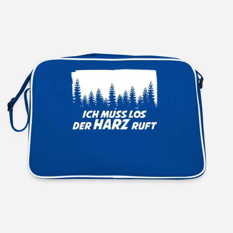 Harz ruft Brocken Wanderung Wandern Retro Tasche