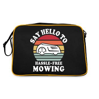Robotic lawn mower Robot lawn mower Robotic lawn mower - Retro Bag - black/gold - Back