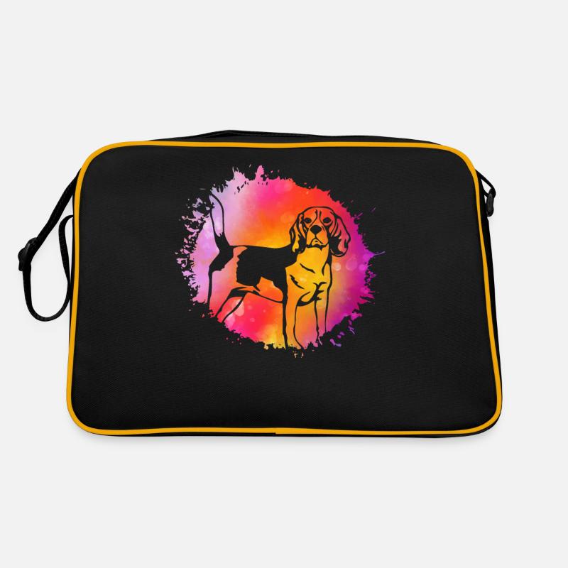 Beagle Dog Retro Bag