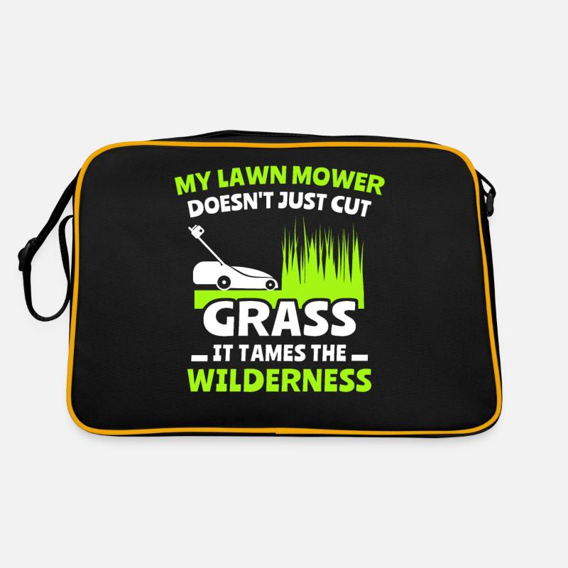 Lawn mowers Lawn mowing Retro Bag