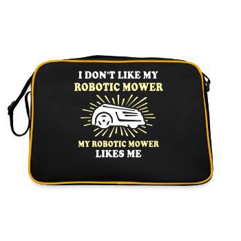 Robotic lawn mower Robotic lawn mower - Retro Bag - black/gold - Back
