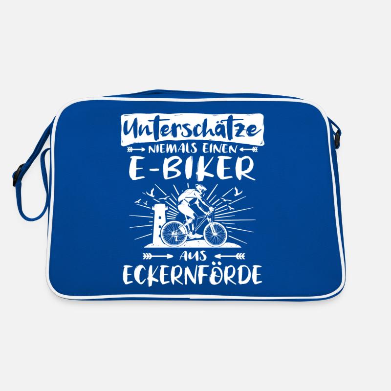 Eckernförde Ebike Eckernförderer Ebiker Retro Tasche