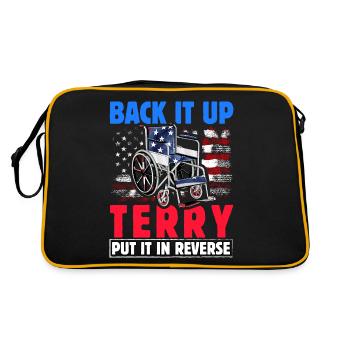 Back it up terry put it in Reverse - Retro Bag - black/gold - Back