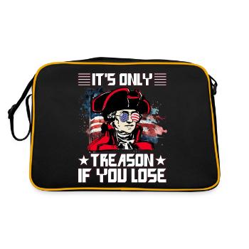 Ce n’est que de la trahison si vous perdez - Sac Retro - noir/or - Dos