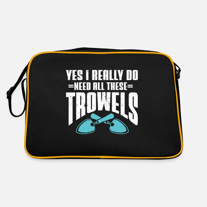 Archaeologist Gift Archaeology - Retro Bag - black/gold