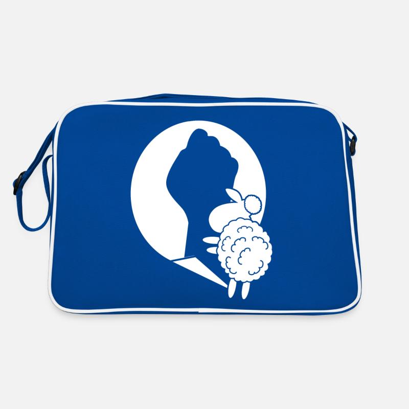 Poing de mouton mouton Sac Retro