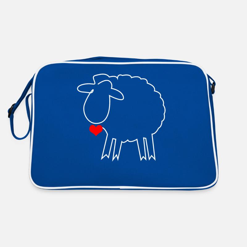 Sheep Shepherd Sheep Retro Bag