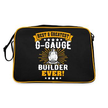 Garden Railway Garden Railway G Gauge - Retro Bag - black/gold - Back