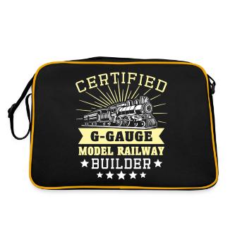 Garden Railway Garden Railway G Gauge - Retro Bag - black/gold - Back