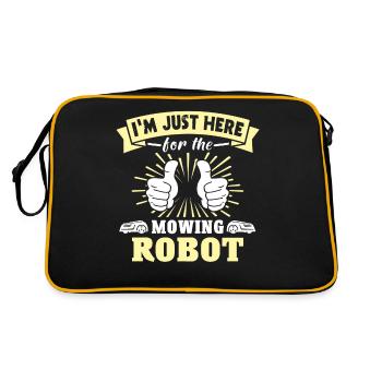 Tondeuse robot Robot tondeuse - Sac Retro - noir/or - Dos