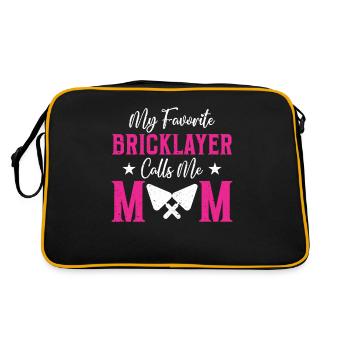 Mason Gift Profession Dire Mason - Sac Retro - noir/or - Dos