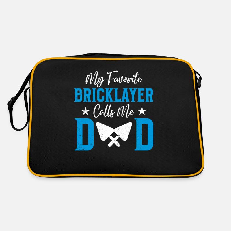 Maurer Geschenk Beruf Spruch Maurer Retro Tasche
