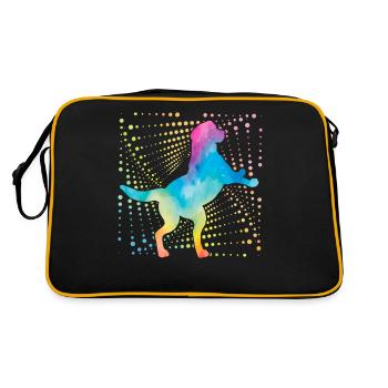 Labrador Retro - Retro Bag - black/gold - Back