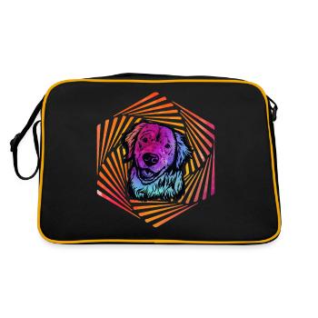 Labrador Retro - Retro Bag - black/gold - Back