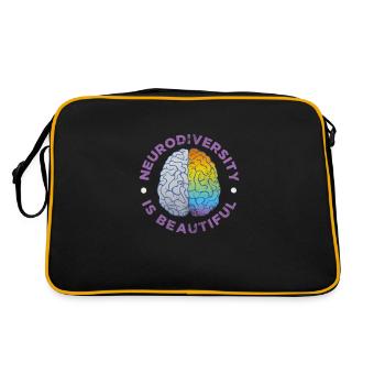 ADHD - Retro Bag - black/gold - Back