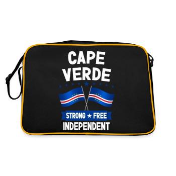Cap Vert - Sac Retro - noir/or - Dos
