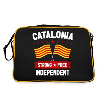 Catalogne - Sac Retro - noir/or - Dos